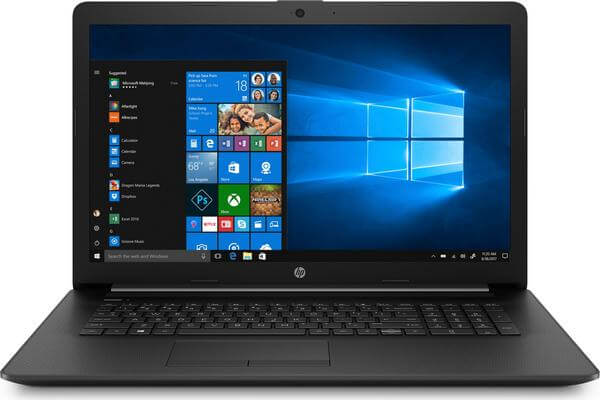 Установка Windows на ноутбук HP 17 BY3042UR